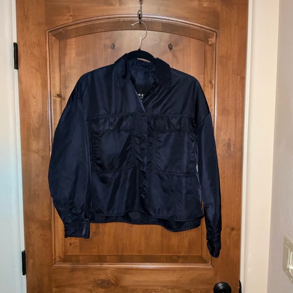 MaxMara Weekend Cremona Twill Shirt Jacket in ultramarine - Picture 6 of 6